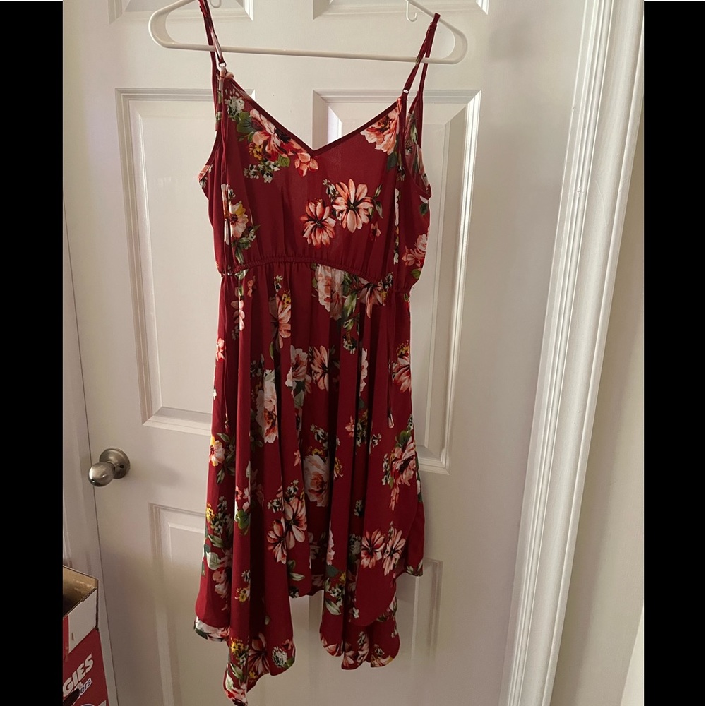 Red dress